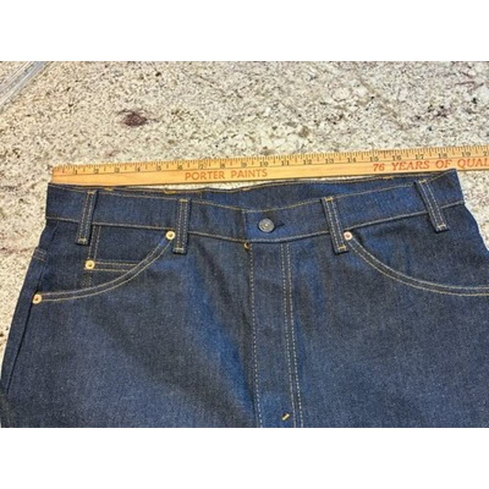 Vtg 90's Levis 505-0217 Orange Tab Denim Jeans Men's 36x34 USA NWOT 47417-5 - Picture 9 of 9